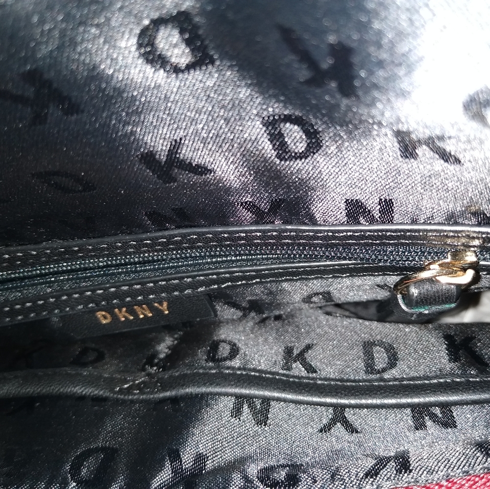 Red back pack purse